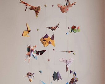 049-origami Baby Mobile 