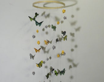 Nous Confectionnons Des Mobiles Origami Par Lasardinemobile
