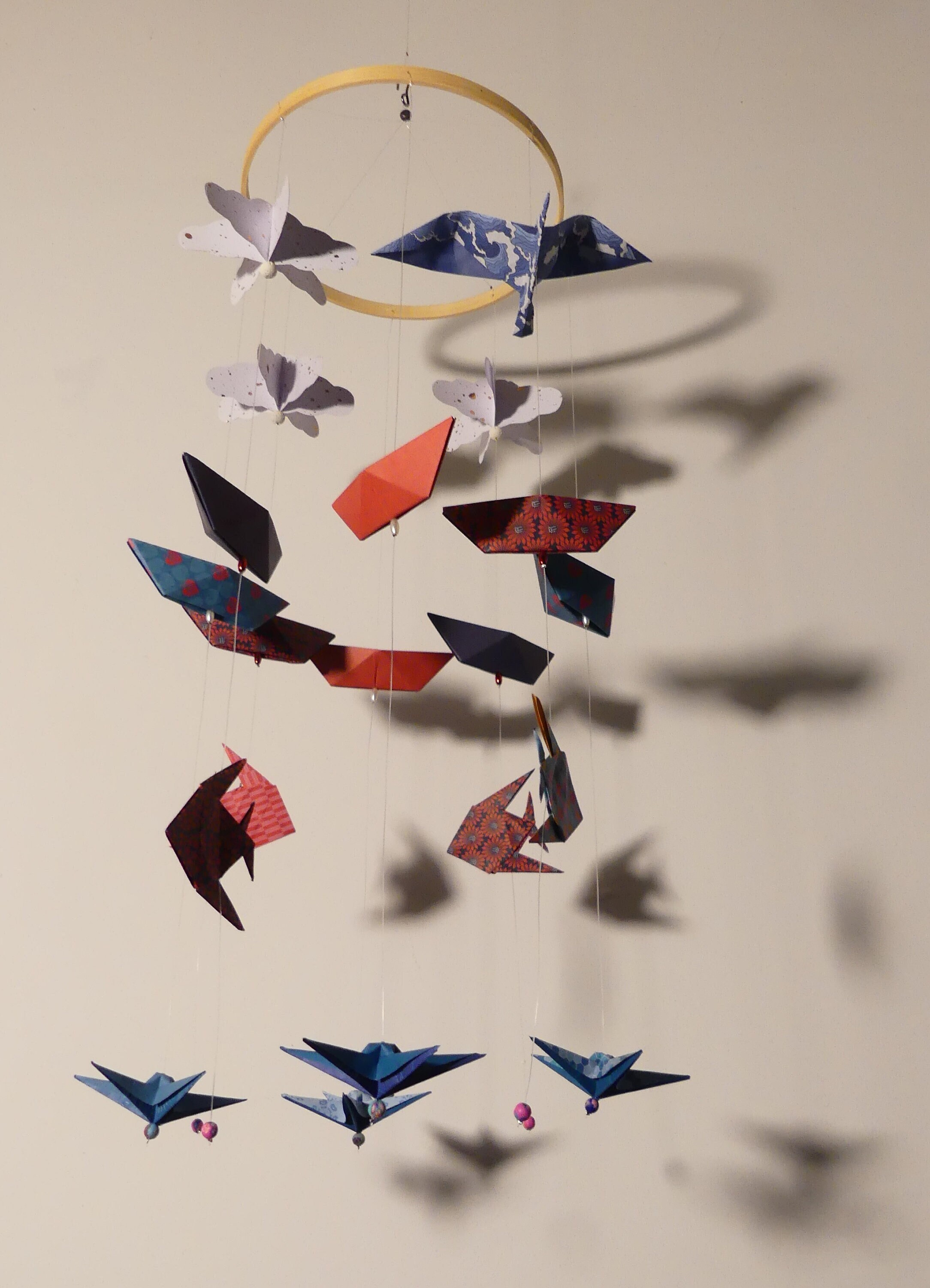 046 - Mobile Bébé/Suspension Scène de Pêche