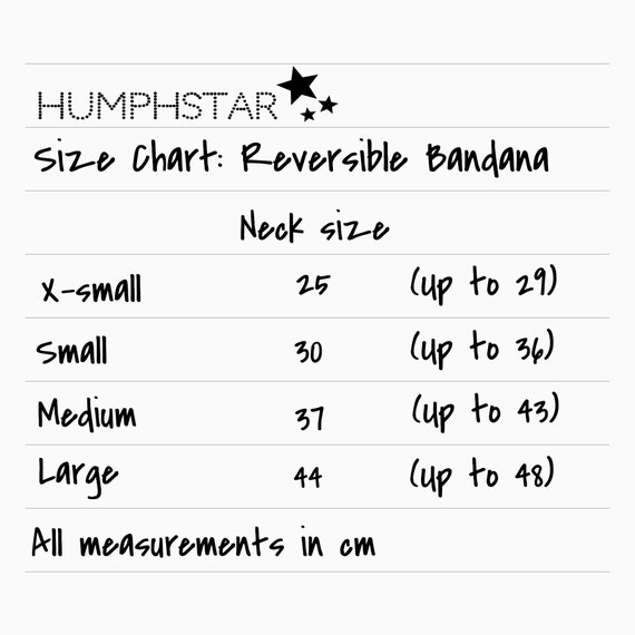 Wild Cat Size Chart