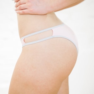 Pink cotton panties, organic lingerie, sexy underwear, pink knickers, sexy panties, pink briefs, bikini panties, organic knickers