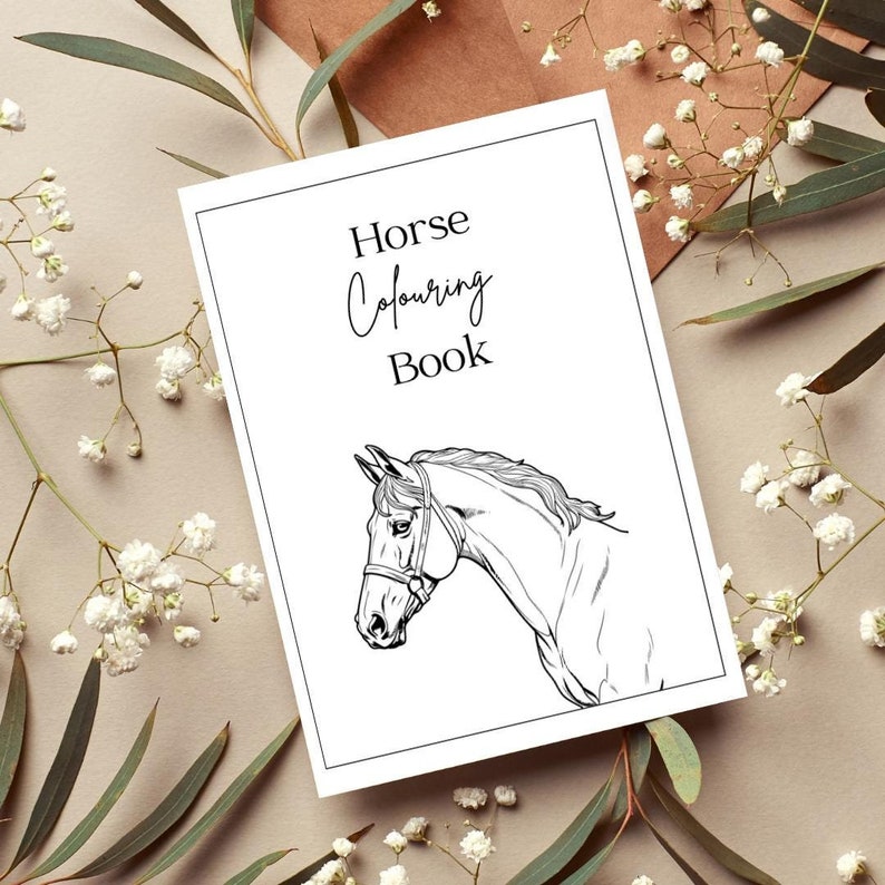 Horse Colouring Pages