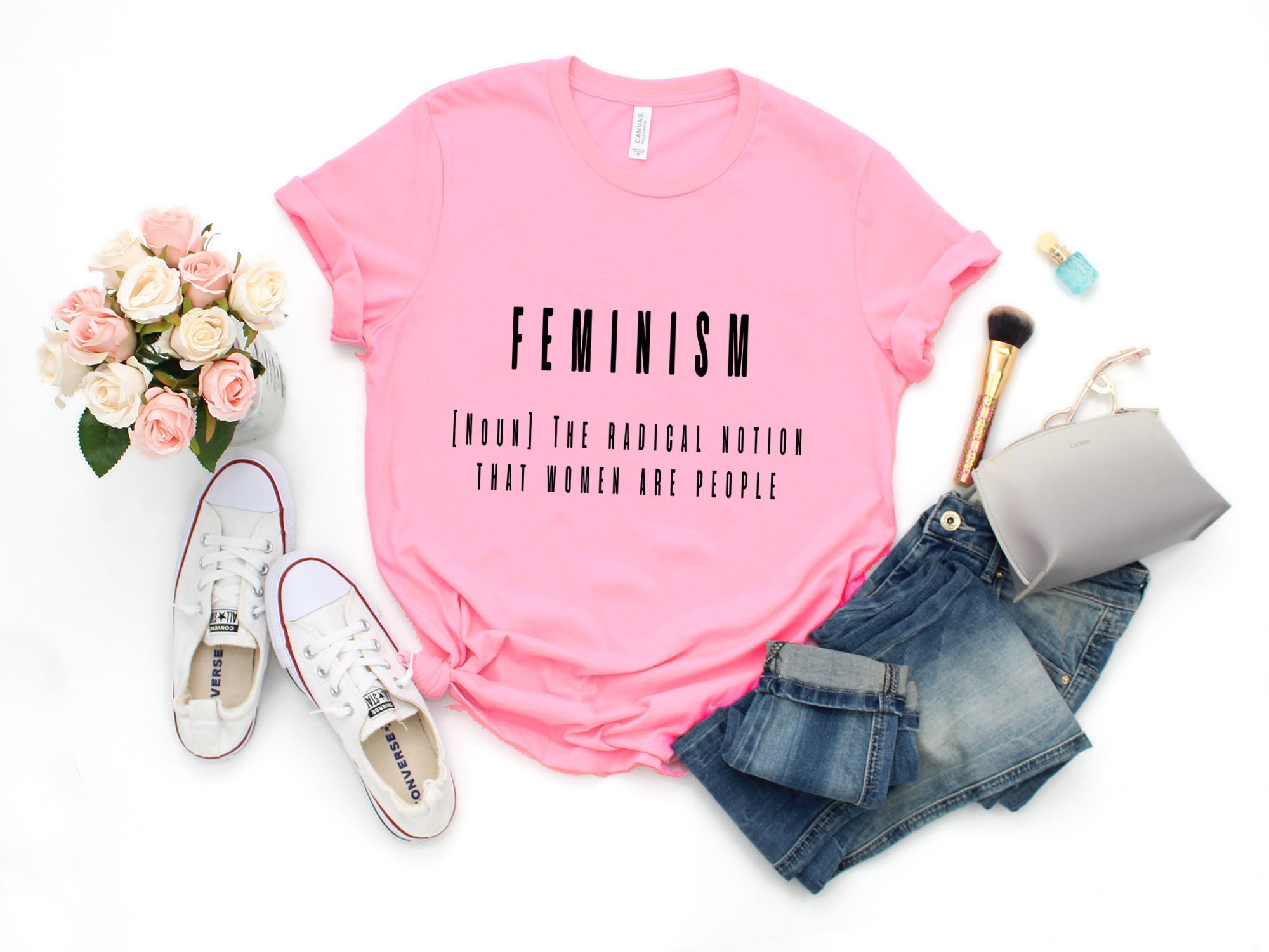 Feministisches TShirt Girl Power TShirt Geschenk für sie Etsy.de