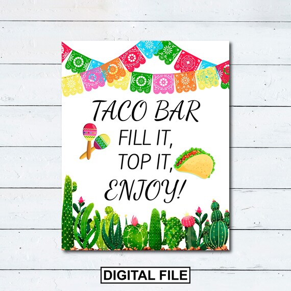 etsy taco bout a baby