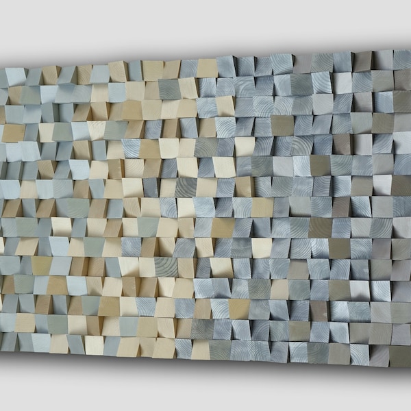 Shades of Blue Wall Art Etsy