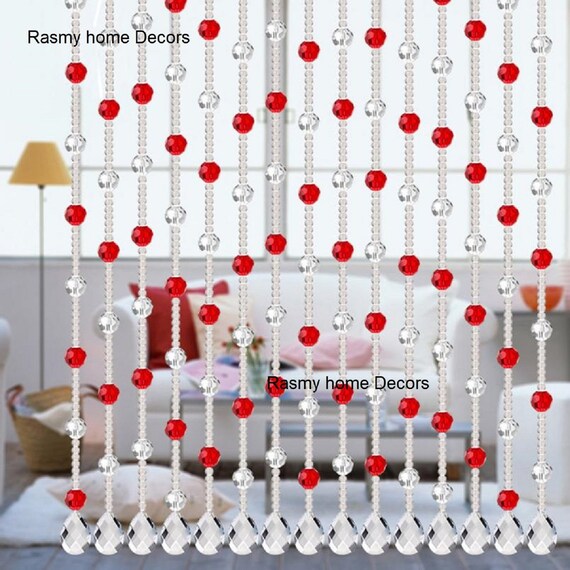 Rasmy Home Decors Customized Crystal Acrylic Beads Curtain Etsy