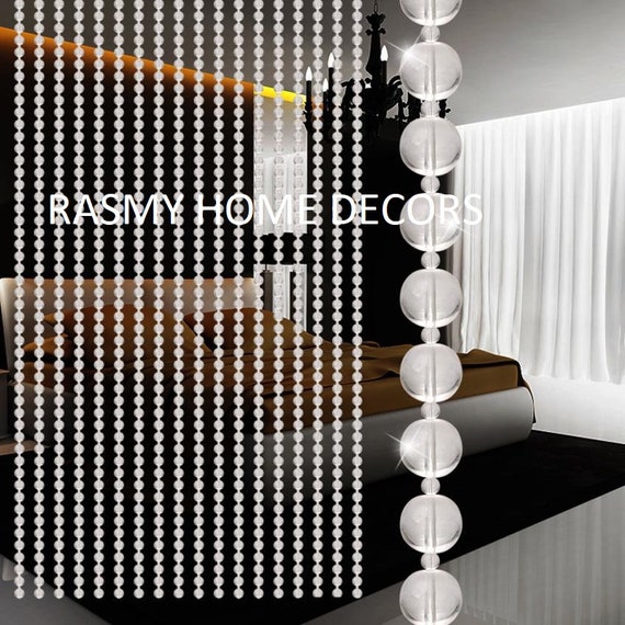 Rasmy Home Decors Customized Crystal Beads Curtain Window Curtain-beaded  Door Curtain-hanging Door Beads-beaded Wall Hanging-bohemian Art -   Israel