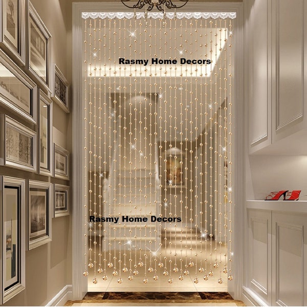 Beaded Curtain Window Etsy