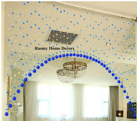 Rasmy Home Decors Customized Crystal Beads Curtain Window Curtain