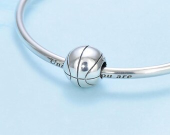 Volleyball Basketball Charm For Pandora Bracelet Basketball Charm