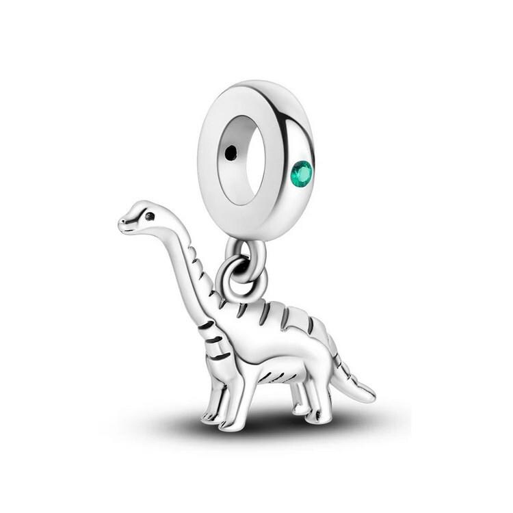 Dinosaur Charm Silver 925 Charm for Bracelet Fit for Pandora Bracelet Etsy