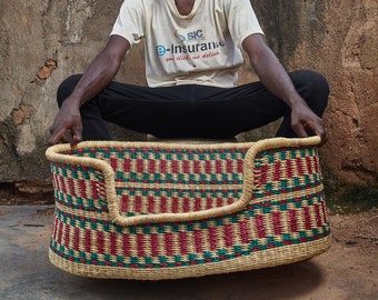 Handwoven Dog Basket, Dog Bed, Dog Furniture, Custom Dog Bed, Extra Large Dog Bed, Small Dog Bed, Puppy