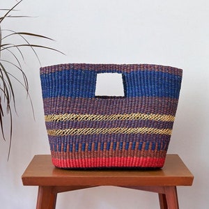 Paris Handwoven Bag, Clutch, Summer Bag, Straw Bag, Grab Bag, Beach Bag