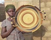 Wall Hanging, Wall Decor, Bolga Basket