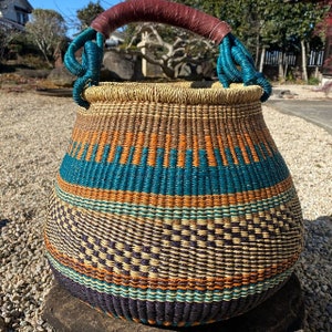 Pot Basket, Flower Basket, Decorative Basket, Plant Basket, Indoor planter, Home Decor Basket, Woven Plant Basket,Storage Basket