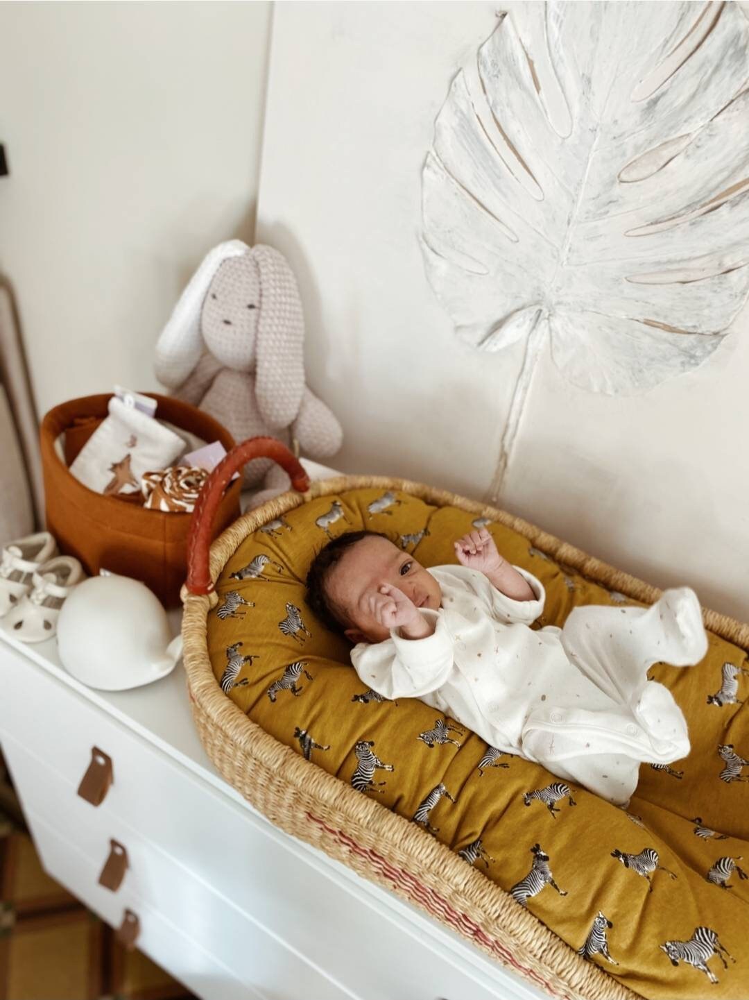 Woven Baby Changing Basket Woven Baby Changing Basket Baby Etsy