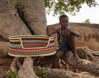 Handwoven Dog Basket, Dog Bed, Dog Furniture, Custom Dog Bed, Extra Large Dog Bed, Small Dog Bed, Puppy // Gita Dog Basket