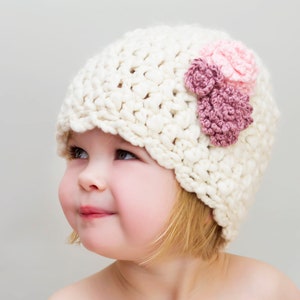 Without borders crochet hat pattern for girls
