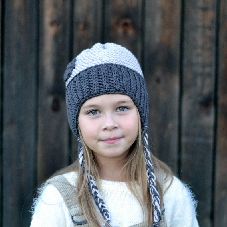 Tvorivka Earflap Hat Crochet Pattern for Baby Toddler Child - Etsy