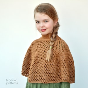 New amazing cape crochet pattern for baby, toddler, child, teen and adult woman image 6