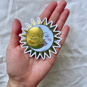 Alchemy Sticker – Sun & Moon - Premium Vinyl