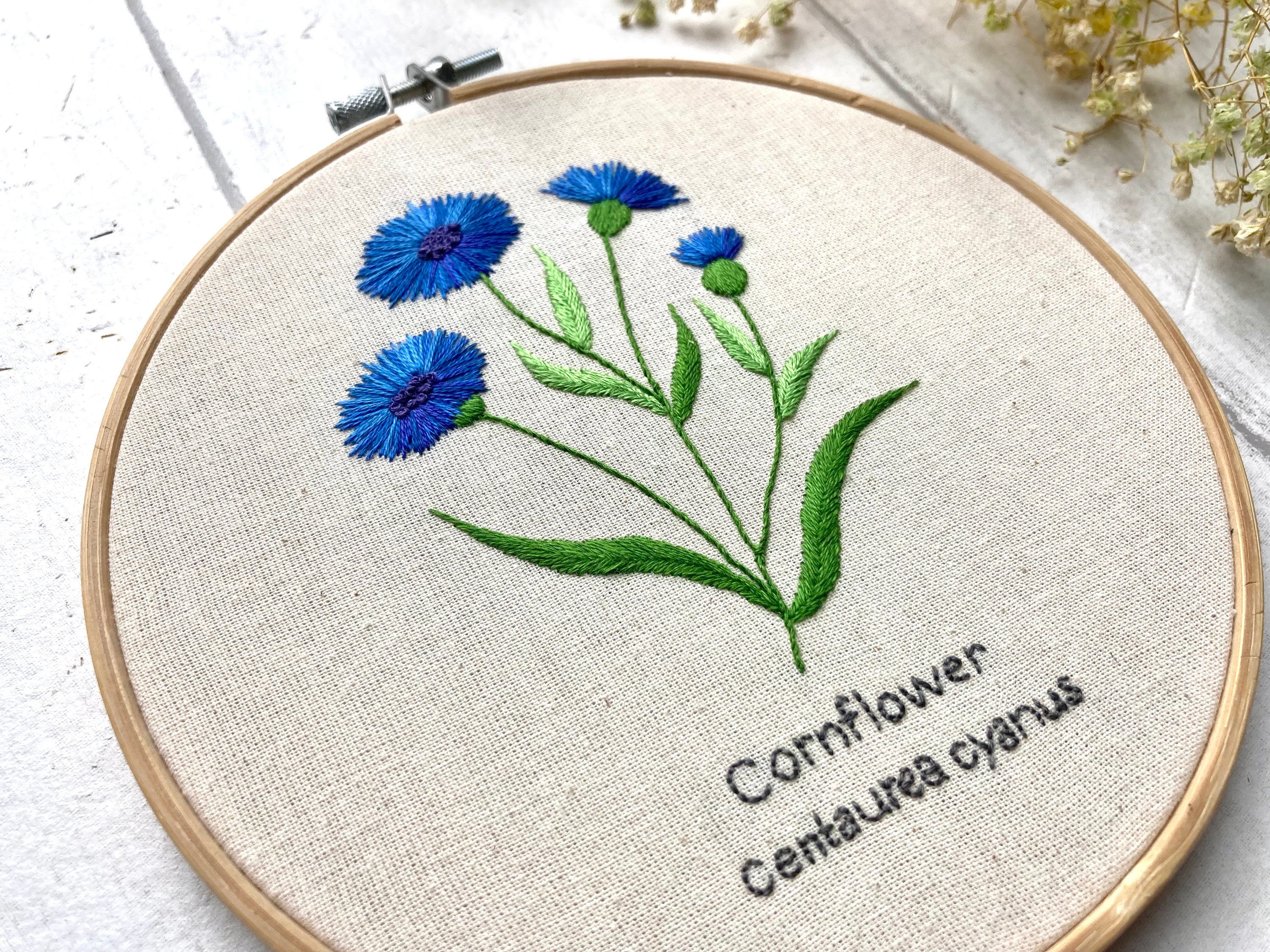 Wildflower Embroidery Patterns 4 PDF Embroidery Patterns | Etsy