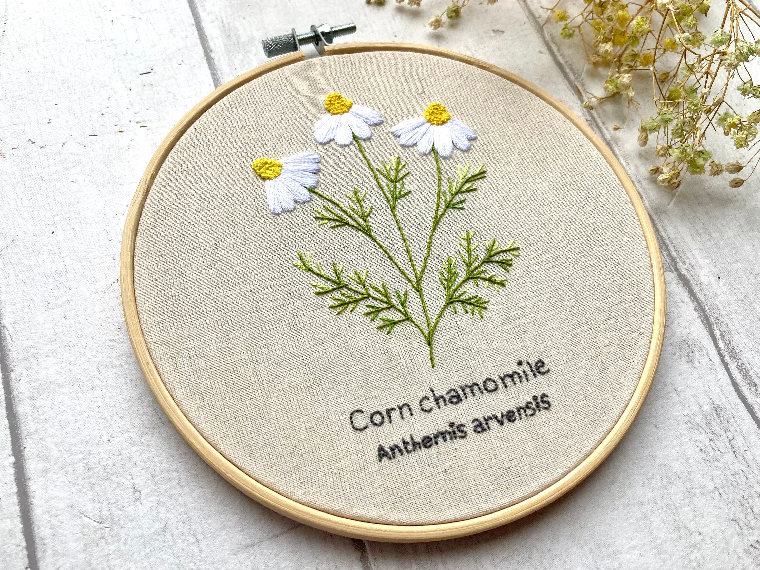 Simplicity 6442 Pattern for Flower Embroidery Transfers – Millard