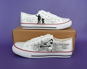 disney character converse shoes