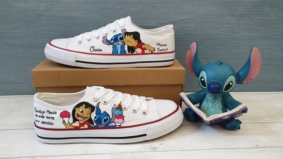 Disney Themed Shoes Hand Painted Shoes Custom Converse 