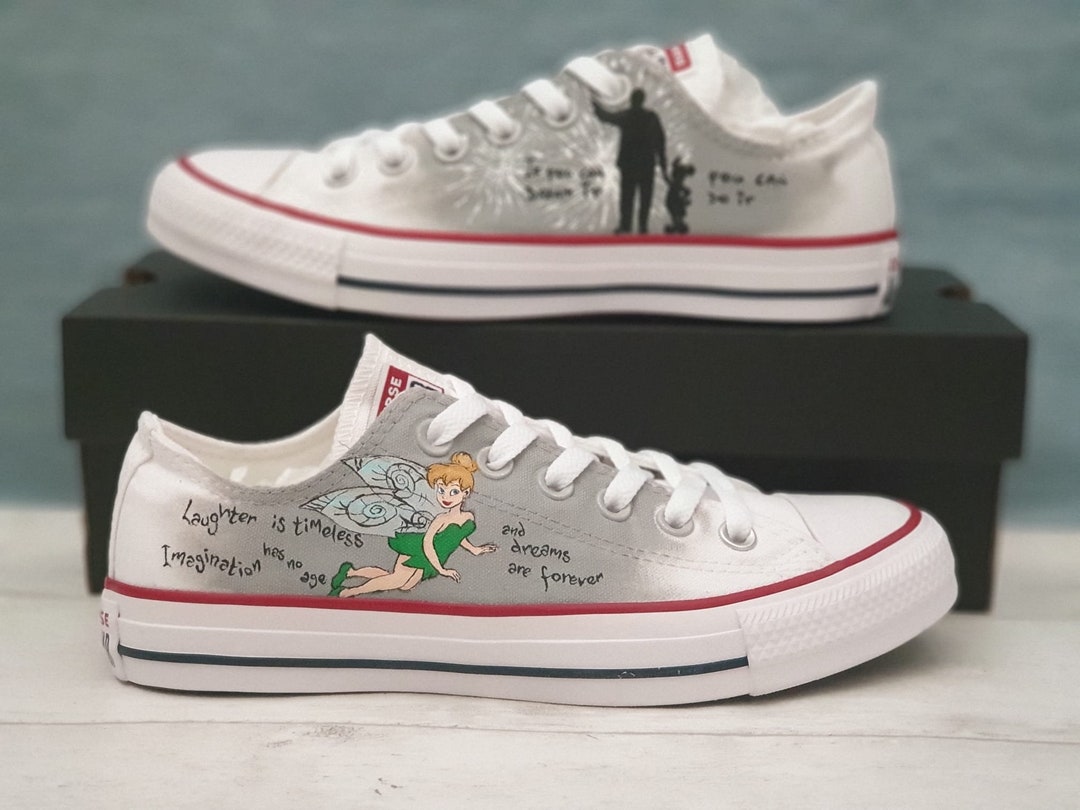 Custom Hand Painted Shoes Disney Stitch Character Art Graphic -  UK