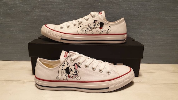Disney Themed Shoes Hand Painted Shoes Custom Converse 