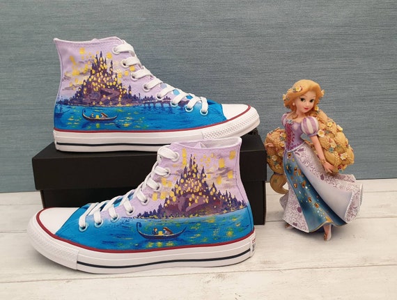 Disney Themed Shoes Hand Painted Shoes Custom Converse 