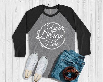 Next Level 6051 Vintage Navy Premium Heather Unisex Baseball Etsy