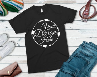 Download Free Black T Shirt Bella Canvas Mockup 3001 Canvas Unisex Shirt Red T Shirt Flat Shirt Mockup Shirt Flat Lay Mens Shirt Mockup Printful Mockup Free Packaging Set Mockup PSD Mockup Template