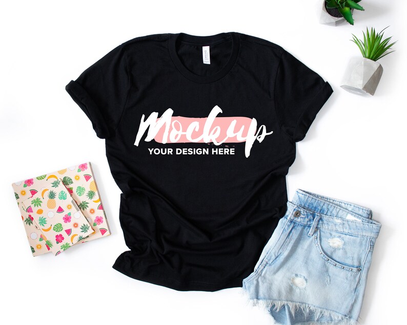 Download Mega Bundle Bella Canvas 3001 T-shirt Mockup 86 High ...
