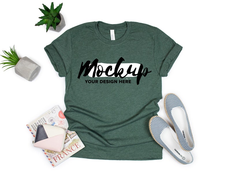 Download Mega Bundle Bella Canvas 3001 T-shirt Mockup 86 High ...