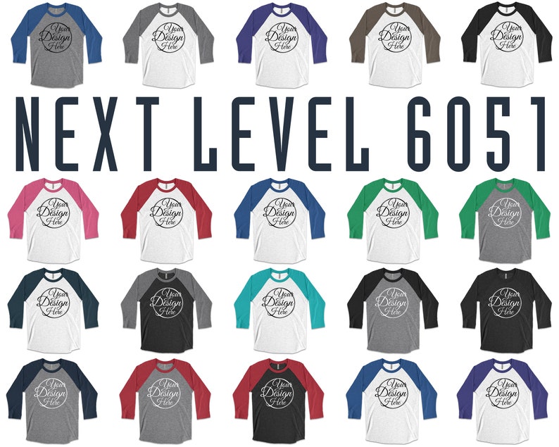 Download Next Level 6051 T-Shirt Mockup MEGA BUNDLE 74 High Quality ...