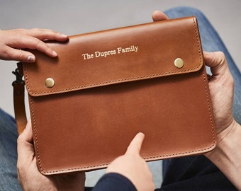 Personalised Leather Travel Wallet