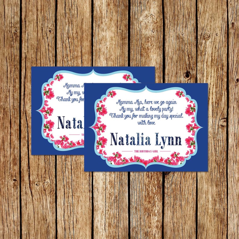 Mamma Mia Party Suite Mamma Mia Party Decor Birthdays Etsy