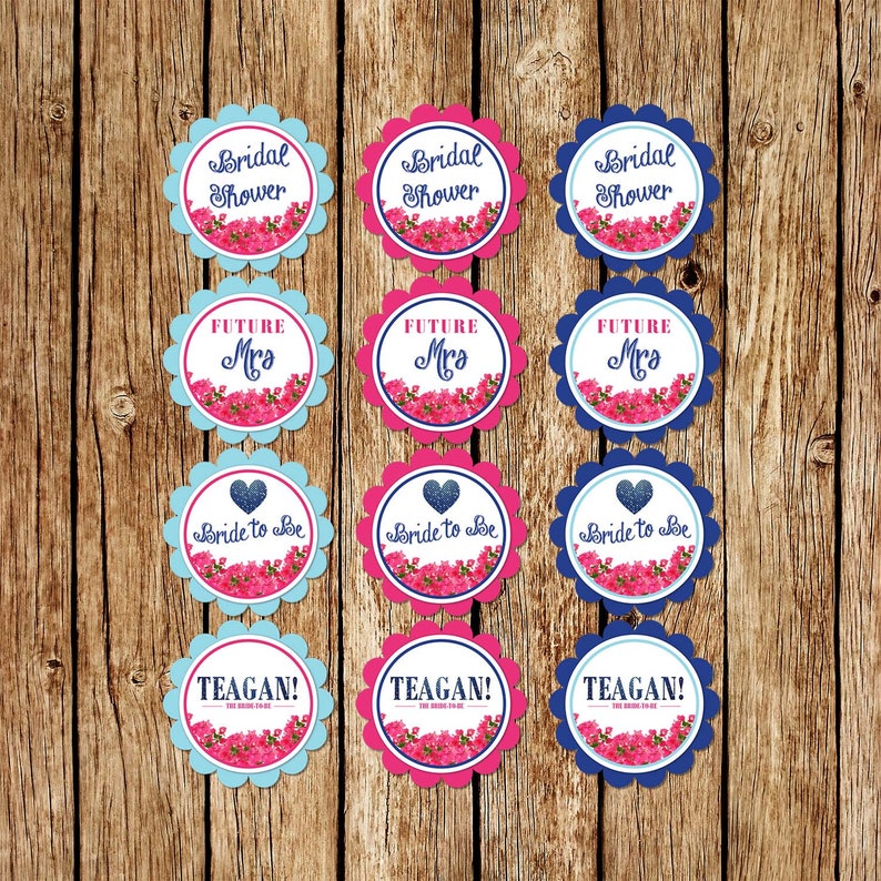 Mamma Mia Cupcake Toppers Mamma Mia Party Decor Birthdays Etsy