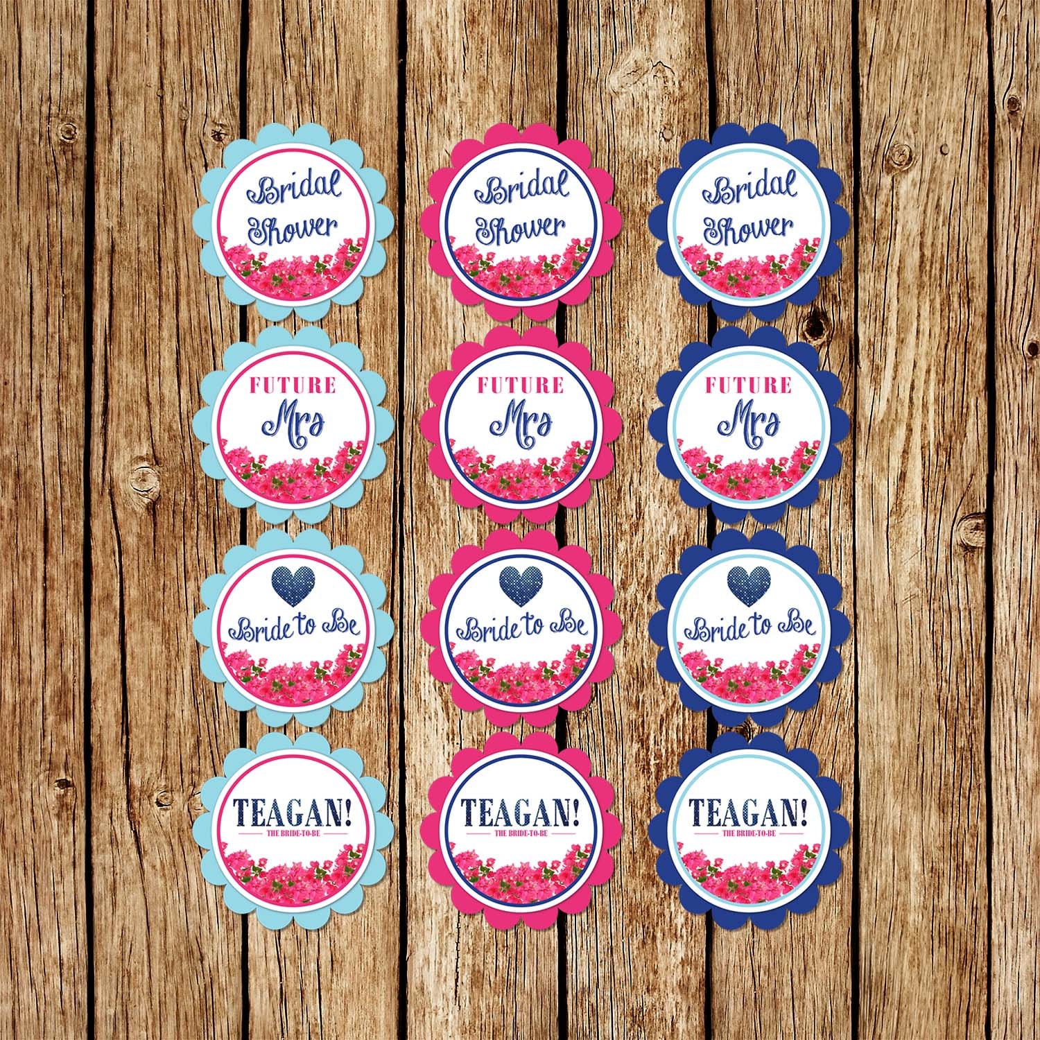 Mamma Mia Cupcake Toppers Mamma Mia Party Decor Birthdays Etsy