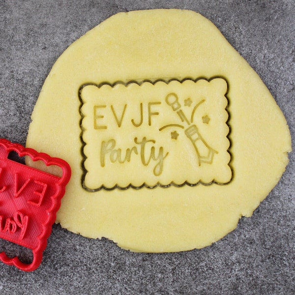 Emporte-pièce petit beurre - "EVJF Party" - Conçu et fabriqué pour vous