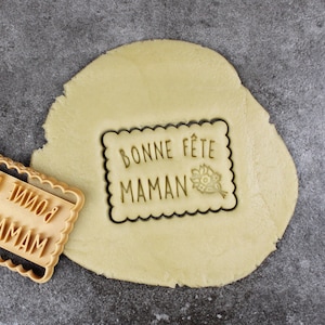 Tagliapasta Petit Beurre - "Buona Festa della Mamma" con motivo floreale - Progettato e realizzato per te