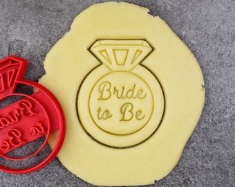 Emporte-pièce Bague - "Bride to Be" - Conçu et fabriqué pour vous