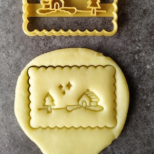 Village Shortbread Cookie Cutter | Designed and made for you