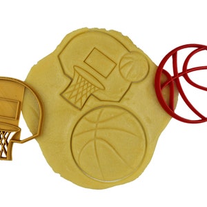 Foremki do ciastek z motywem koszykówki: Basket, Basketball
