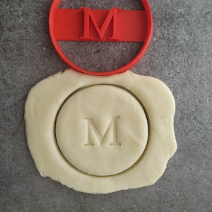 Tagliapasta a forma di lettera monogramma - Rotondo - 1 | Progettato e prodotto in Francia