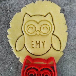 Tagliapasta a forma di gufo - personalizzabile con il nome | Progettato e realizzato per te