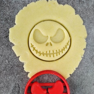 Tagliapasta a forma di teschio di Jack - Tema Halloween | Progettato e realizzato per te