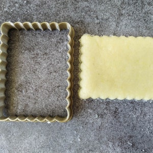 Petit Beurre Kakform - Alla Storlekar - Enkel Kontur | Designad och Tillverkad i Frankrike